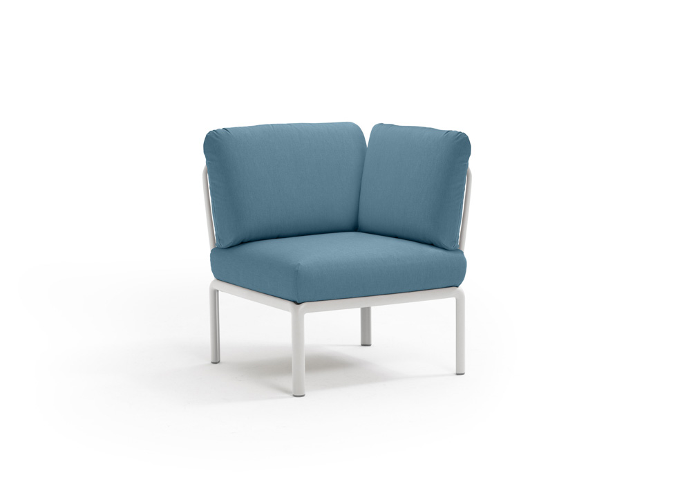 Nardi Komodo Loungemodul Ecke Fiberglas/Sunbrella