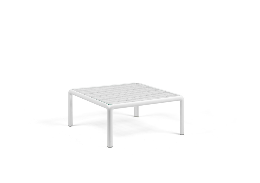 Nardi Komodo Tavolino Vetro Beistelltisch Fiberglas