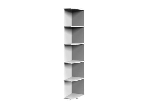 Wimex Multiraumkonzept Abschlussregal Weiß Holzwerkstoff 38x30x185 cm |  Regale | weitere Möbel | Möbel | Beckhuis