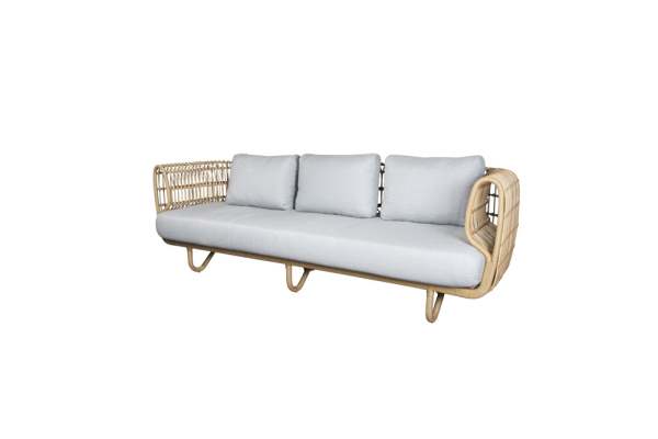 Cane-Line Nest 3-Sitzer Sofa inkl. Kissensatz