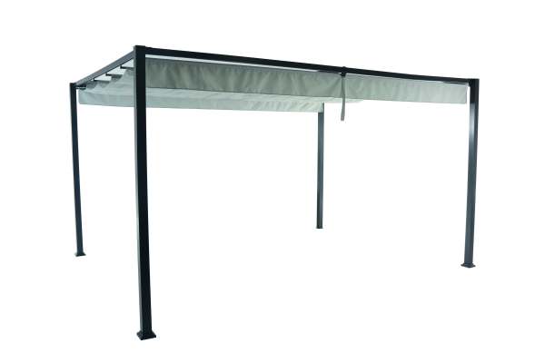 Creador Pavillon Aluminium/Stahl Iron grey 400x300x223 cm