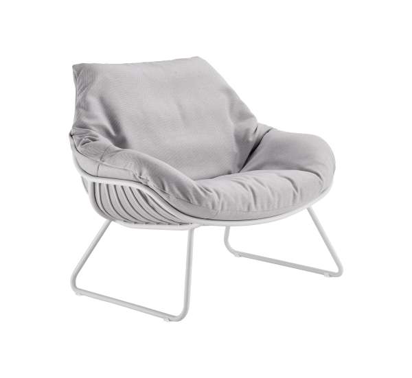 Solpuri Chill Lounge Sessel XL Aluminium White
