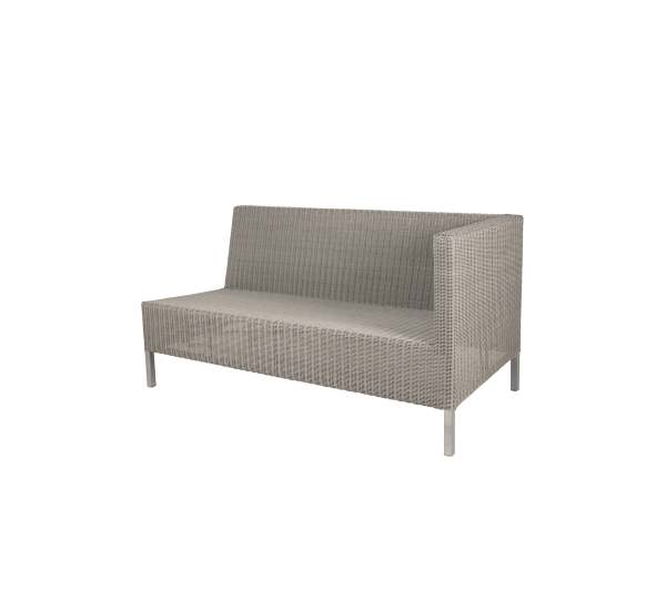 Cane-Line Connect Dining lounge 2-Sitzer Modulsofa links