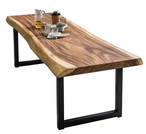 SIT Möbel TABLES & CO Esszimmertisch Stahl/Suarholz