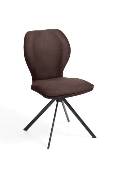Niehoff Sitzmöbel Colorado Trend-Line Design-Stuhl Eisengestell - Polyester - 180° drehbar