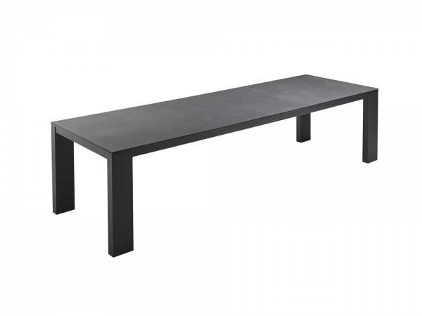 Solpuri Elements Dining Tisch Aluminium (1-tlg.Tischplatte oder 2-tlg. Tischplatte)