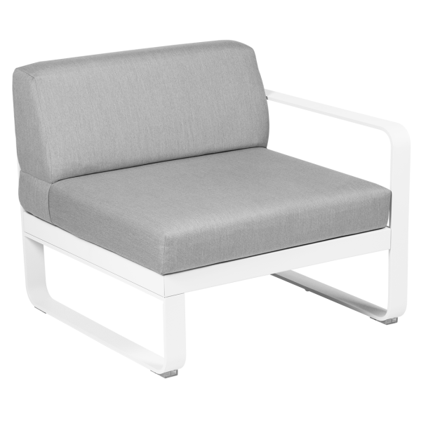Fermob Bellevie 2 Sitzer Lounge Modul Rechts Aluminium