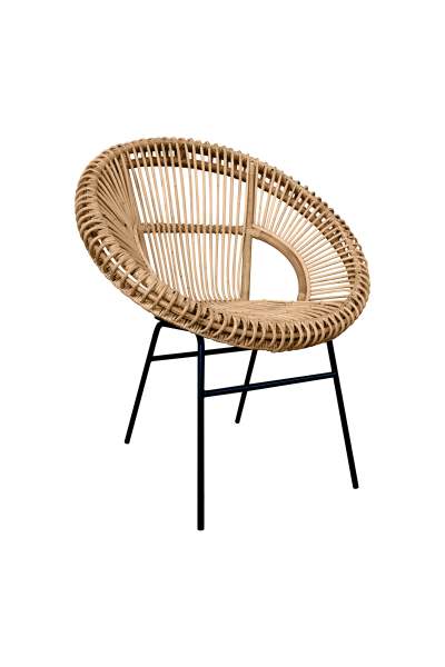 SIT Möbel RATTAN Stuhl Metall/Rattan | Esszimmerstühle | Stühle | Möbel |  Beckhuis