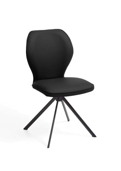 Niehoff Sitzmöbel Colorado Trend-Line Design-Stuhl Eisengestell - Leder