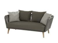 4Seasons Santander Teak Sofa 2.5-Sitzer inkl. Kissen