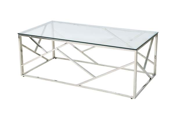 Steel | Couchtisch Tische in Möbel Beckhuis 120x60 | Design-Gestell | Couchtische mit SalesFever cm Stainless |