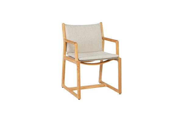 SUNS TERMOLI Dining Chair Teak/Batyline Taupe