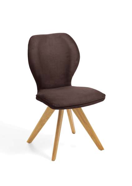 Niehoff Sitzmöbel Colorado Trend-Line Design-Stuhl Eichen/Polyester - 180° drehbar