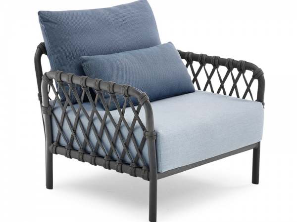Solpuri Caro Lounge Sessel inkl. Sitz- und Rücken-Polster