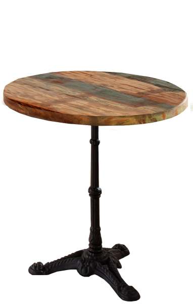 SIT Möbel TABLES & CO Tisch Gusseisen/Altholz
